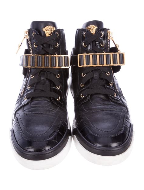 versace medusa high-top sneakers|versace platform medusa.